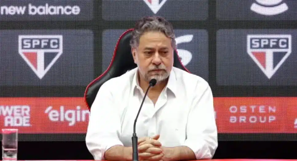 Julio Casares, presidente do São Paulo