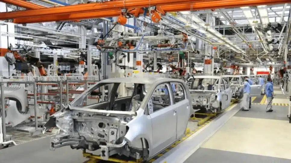 Linha de montagem Volks