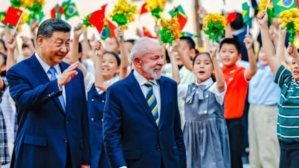 Lula e Xi Jinping