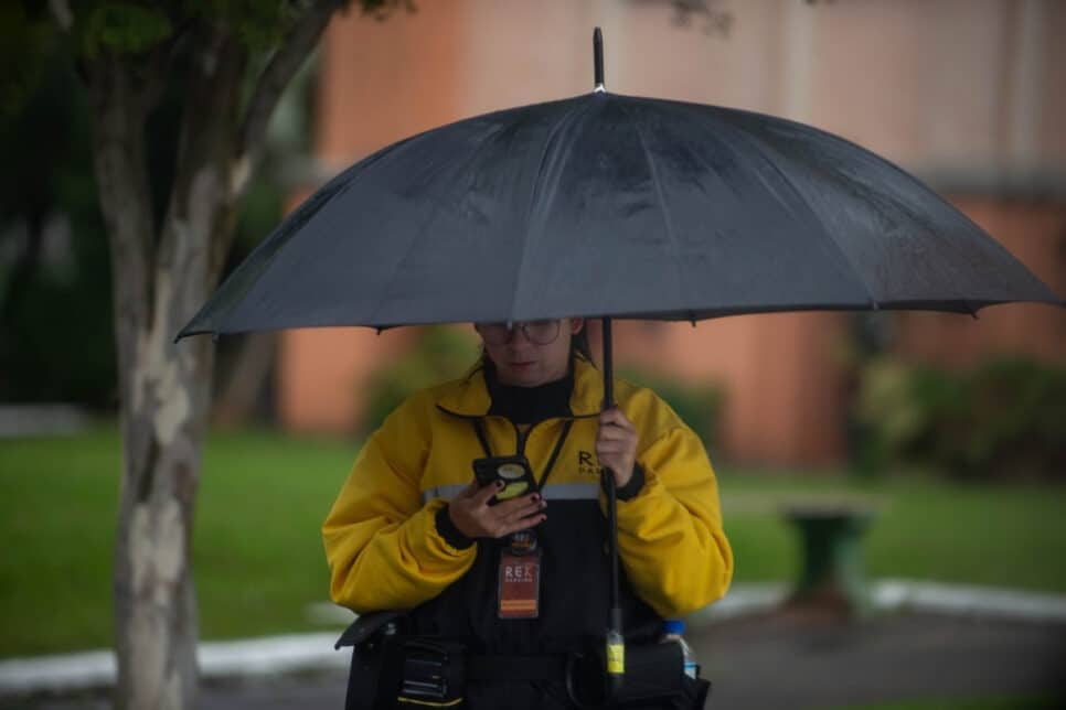 Um ciclone extratropical chegou ao Rio Grande do Sul e trouxe ventos fortes, frio e chuva à cidade de Venâncio Aires