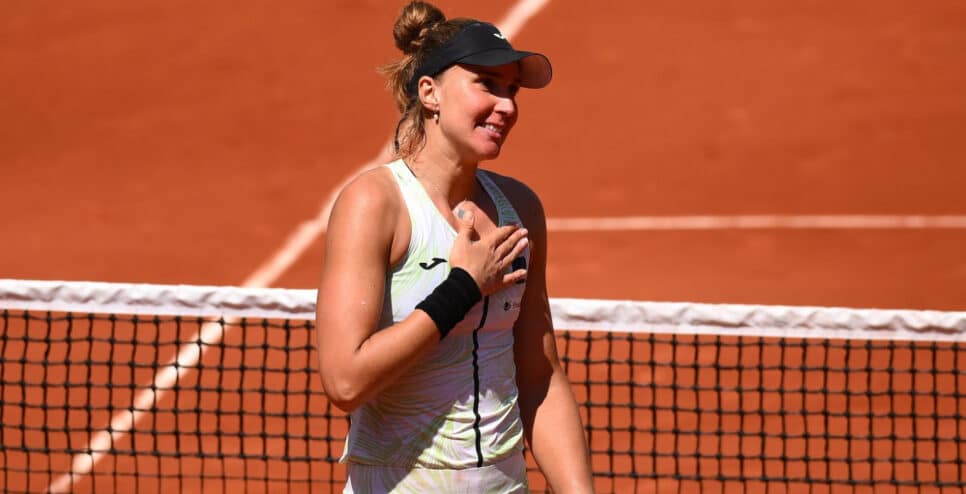 Beatriz Haddad Maia está nas quartas de final de Roland Garros