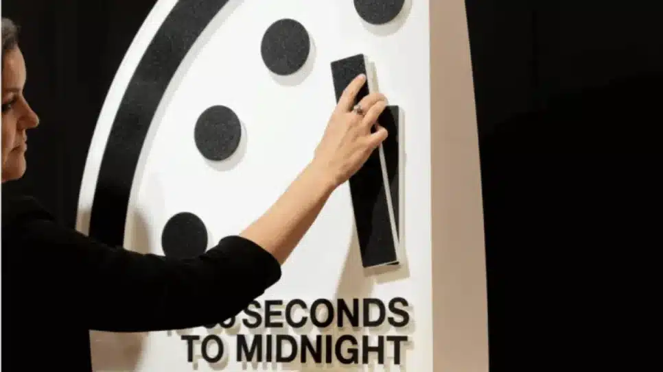 Relógio do Juízo Final 2026