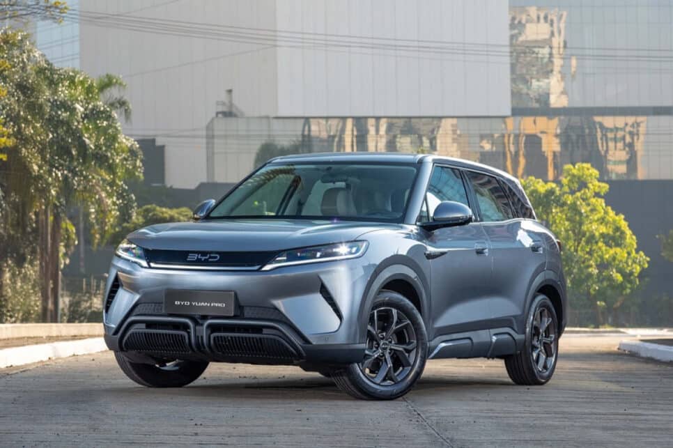 BYD Yuan Pro, SUV 100% elétrico da BYD