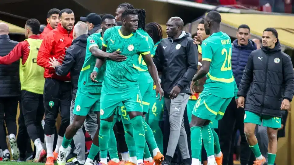 Jogadores de Senegal deixaram campo após pênalti marcado para o Marrocos