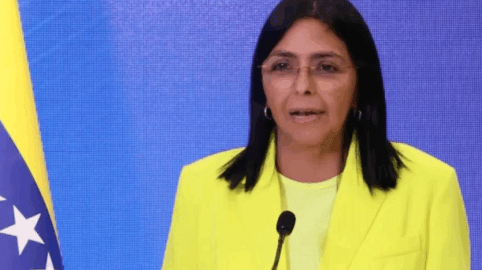 O nome de Delcy Rodríguez aparece na lista do Escritório de Controle de Ativos Estrangeiros dos Estados Unidos junto a outras autoridades venezuelanas