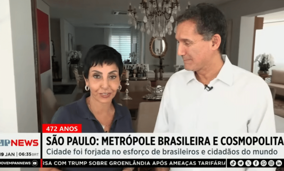 Jovem Pan produziu uma série em episódios sobre o aniversário da cidade de São Paulo