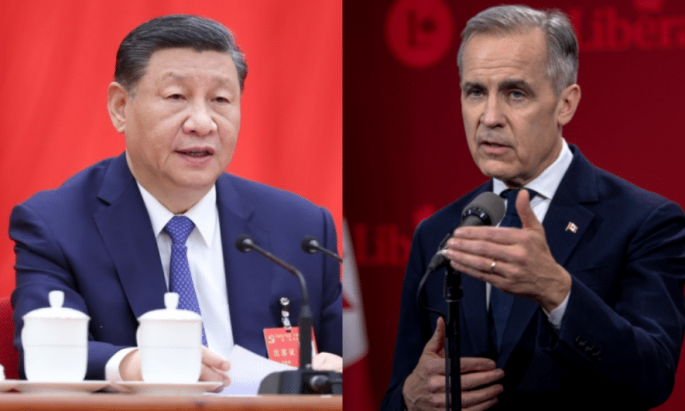 Presidente da China, Xi Jinping, e primeiro-ministro do Canadá, Mark Carney, assinam acordo de parceria com implicações para o comércio e o turismo