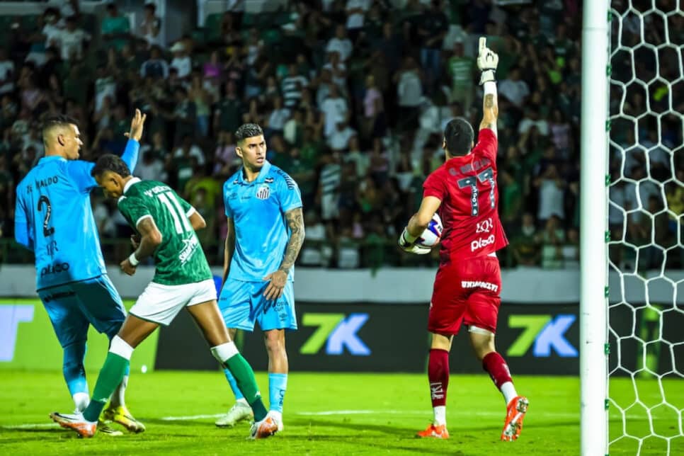 Partida Guarani x Santos