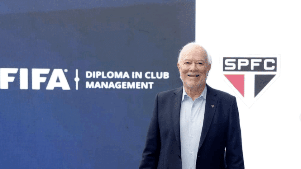 Harry Massis Júnior, vice-presidente do SPFC, assume o cargo de presidente