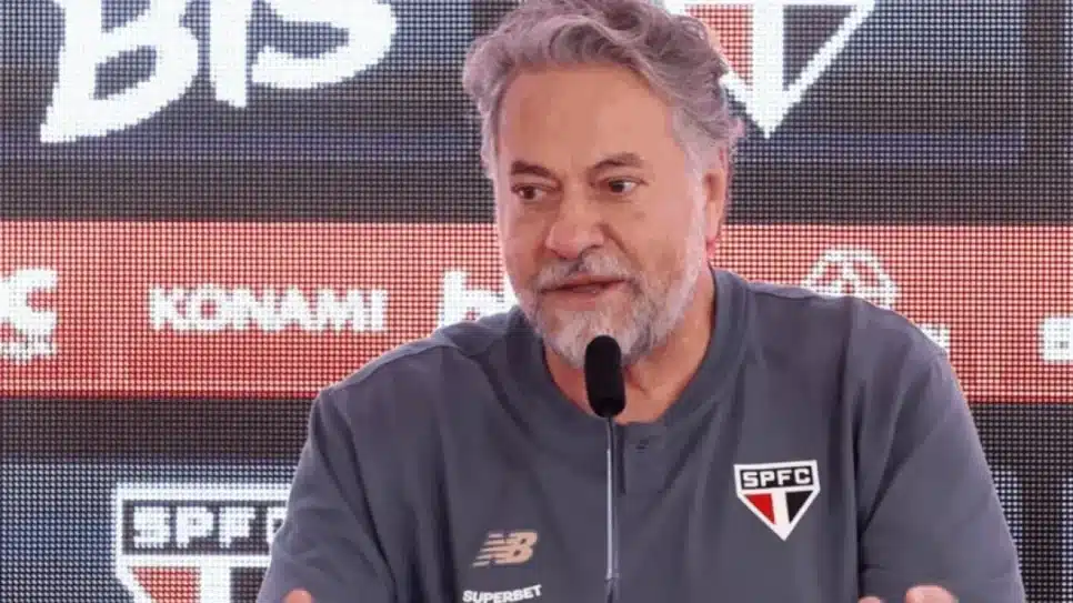 Julio Casares, presidente do SPFC