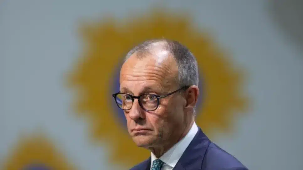 O chanceler federal alemão, Friedrich Merz,