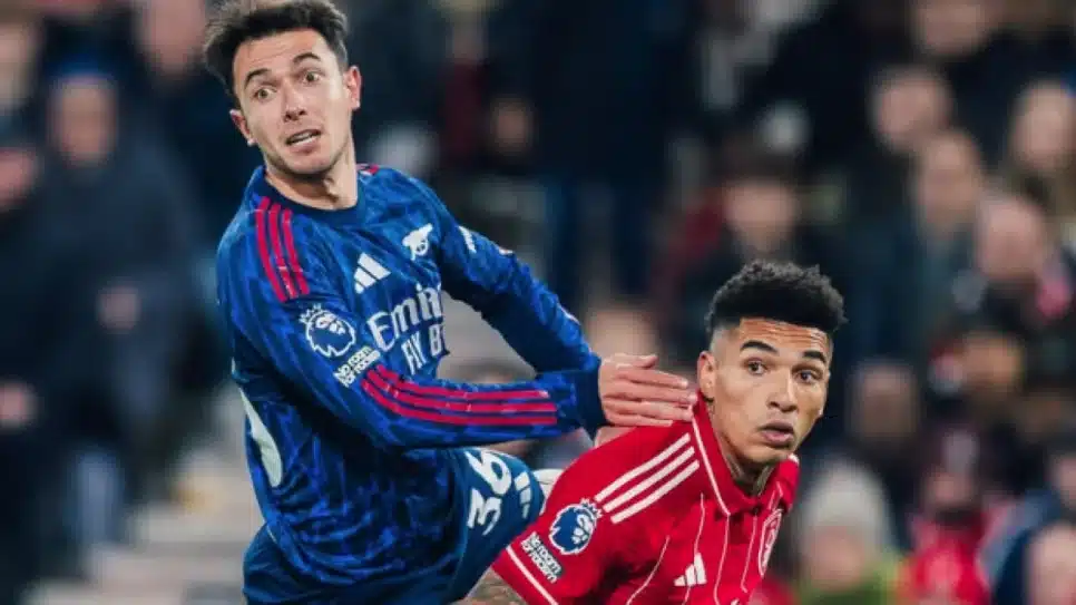 Arsenal ficou no 0 a 0 contra o Nottingham Forest