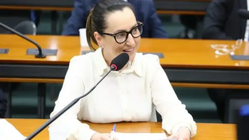 Na imagem, a deputada federal Rosangela Moro (União-SP)