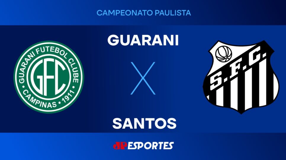 20h30 - Guarani x Santos
