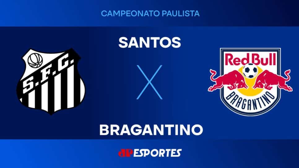 Santos e RB Bragantino se enfrentam pela quinta rodada do Campeonato Paulista
