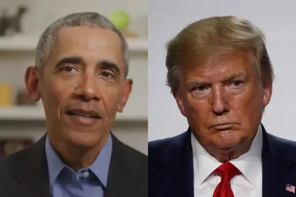 Obama e Trump