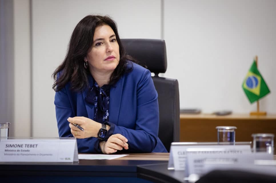 Simone Tebet, ministra do Planejamento e Orçamento