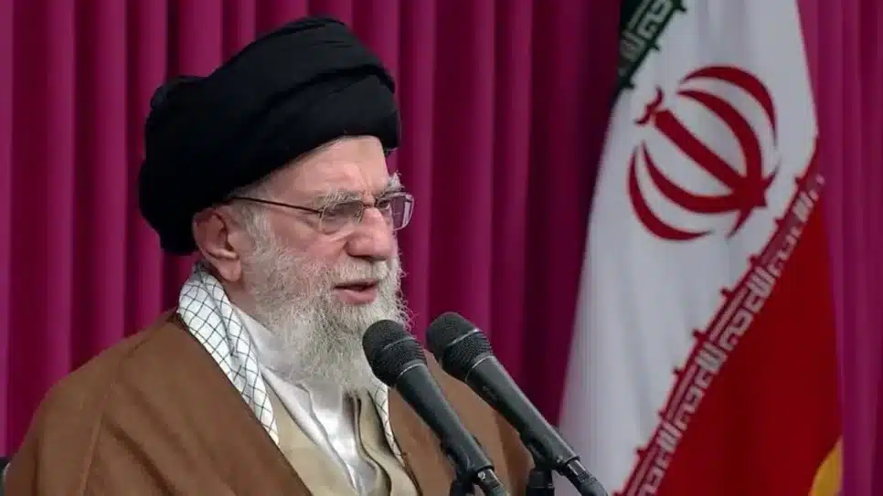 Líder supremo do Irã, aiatolá Ali Khamenei.