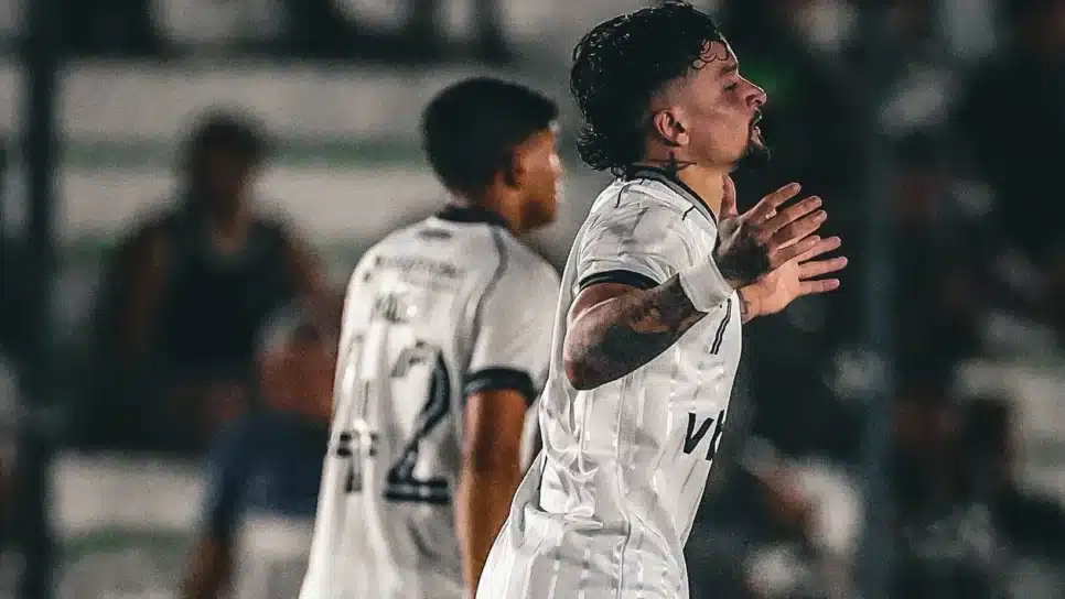 Jogadores do Botafogo durante partida