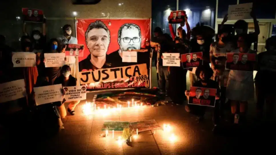 Dom Phillips e Bruno Pereira