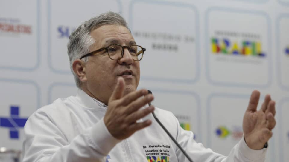 Na imagem, o ministro Alexandre Padilha (Saúde)