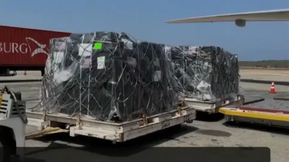 Venezuela recebe mais de 6 toneladas de suprimentos médicos dos EUA