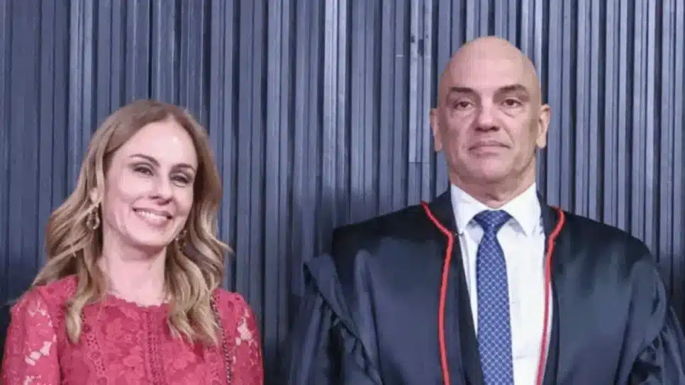 Viviane Barci e Alexandre de Moraes