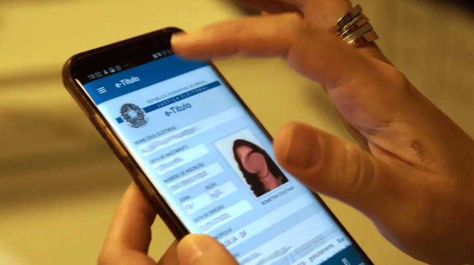 Jovens título de eleitor