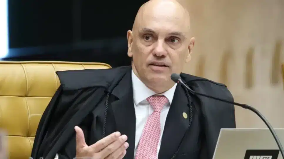 Na imagem, ministro do STF, Alexandre de Moraes