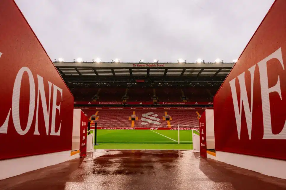 Anfield Road, casa do Liverpool