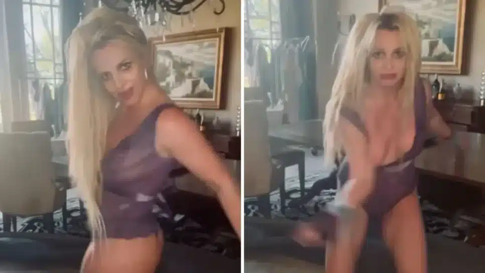 Britney Spears compartilha novo vídeo dançando em mansão