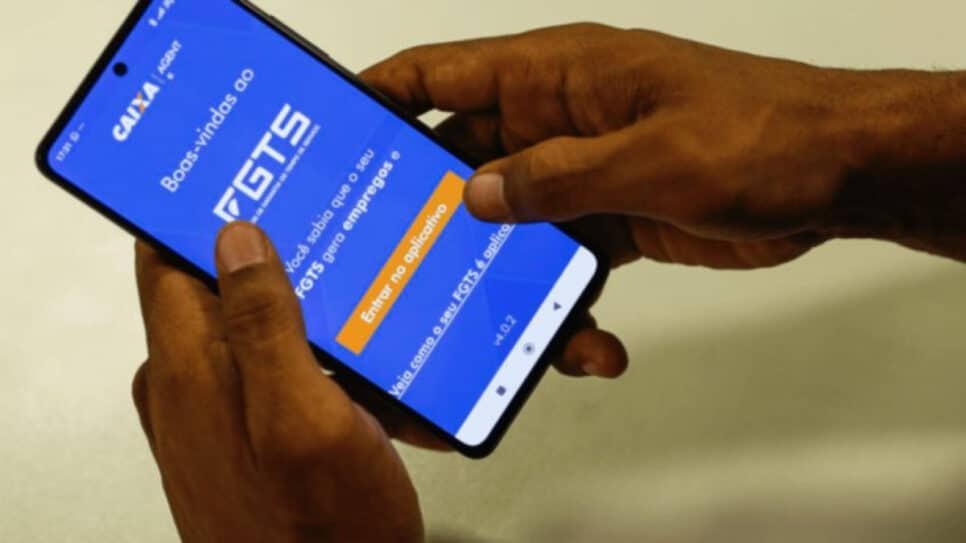 Aplicativo FGTS, da Caixa Econômica Federal