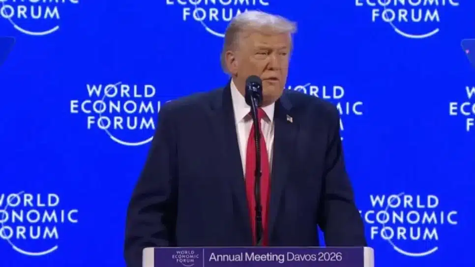 Donald Trump no Fórum Econômico Mundial