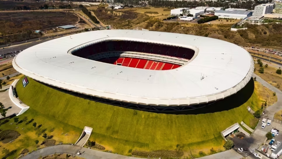Estádio Akron, em Guadalajara, vai receber quatro jogos da Copa do Mundo de 2026