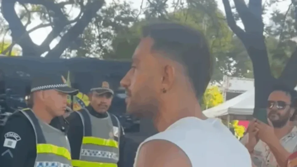 Fábio Félix se apresentou como presidente da Comissão de Direitos Humanos da Câmara Legislativa do Distrito Federal