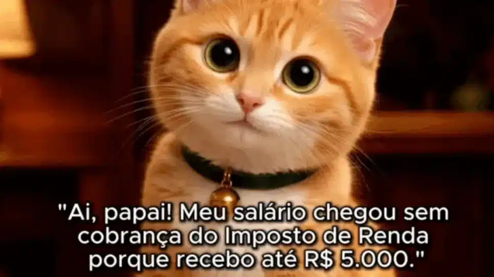 Governo usou memes de gatos para comemorar isenção