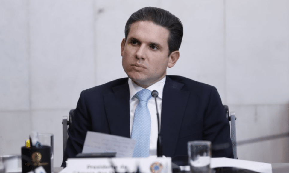 O presidente da Câmara, Hugo Motta (Republicanos-PB), Fonte: Agência Câmara de Notícias