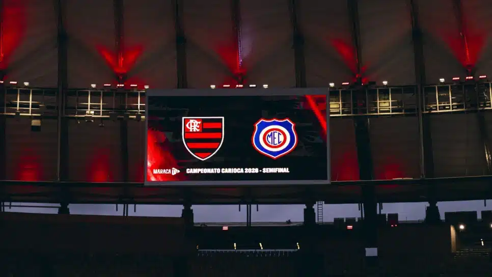 Maracanã antes de Flamengo x Madureira pelo Campeonato Carioca