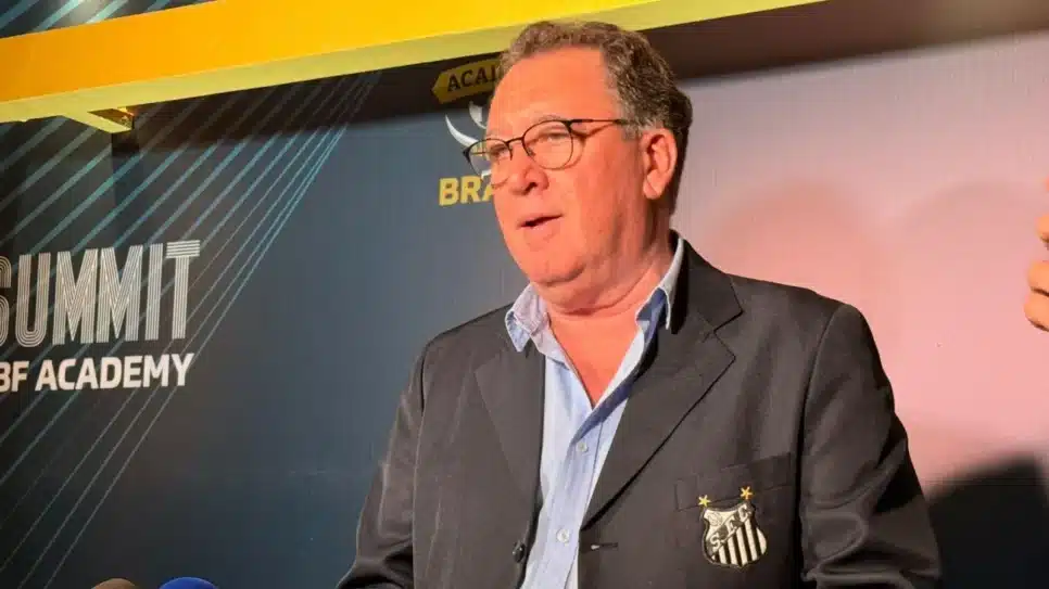Marcelo Teixeira, presidente do Santos