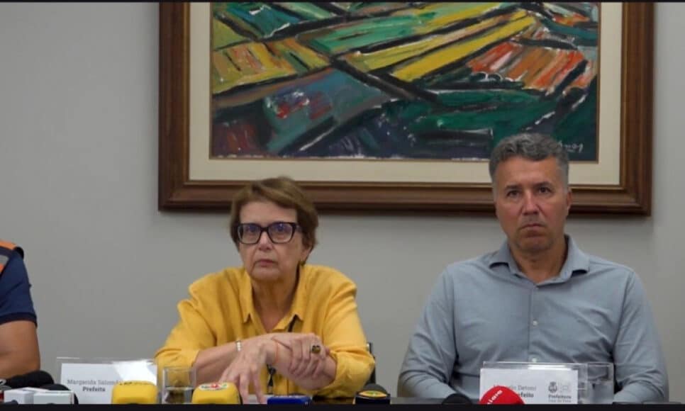 Margarida Salomão e Marcelo Detoni