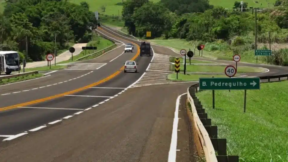 Na imagem, trecho da Rota Mogiana (SP), leiloada na 6ª feira (27.fev.2026) na Bolsa de Valores de São Paulo