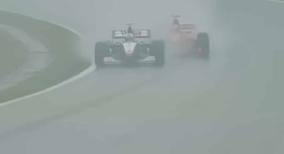 Batida de Schumacher na Bélgica 1996