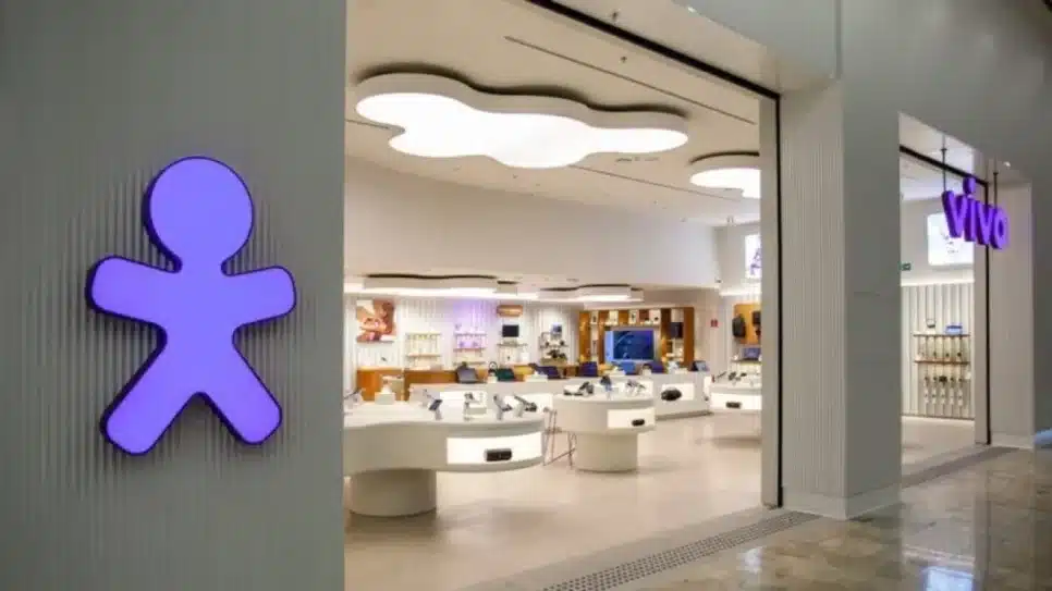 Na imagem, fachada de uma das lojas físicas da Vivo | Divulgação/Vivo