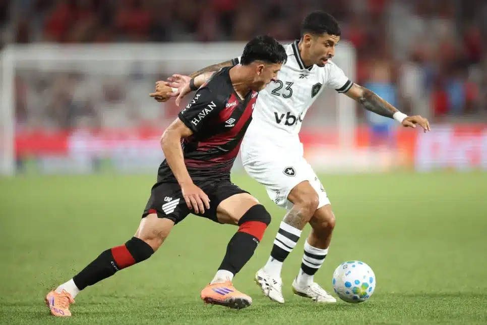 Athletico-PR x Botafogo, pelo Brasileirão