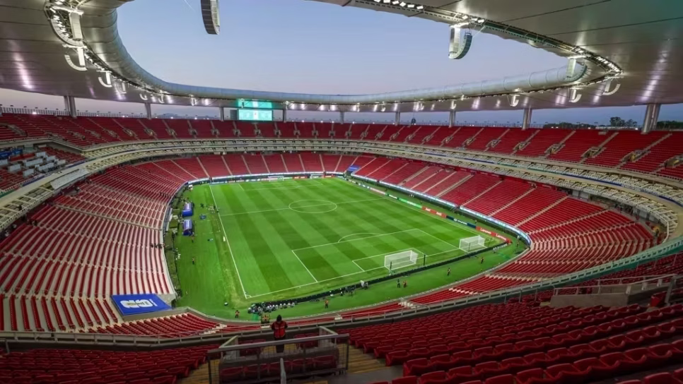 Estádio Akron, em Guadalajara