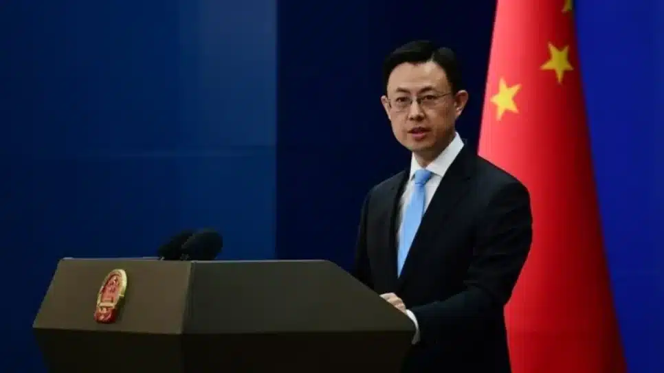 O porta-voz do Ministério das Relações Exteriores da China, Guo Jiakun