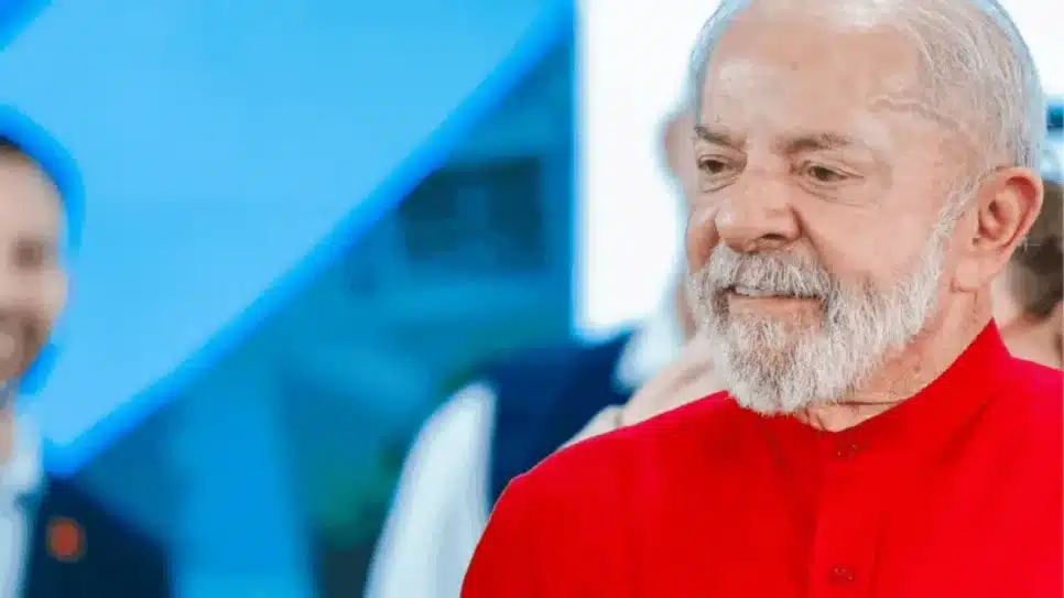Lula durante visita e inauguração do Centro de Trauma do Hospital Federal do Andaraí