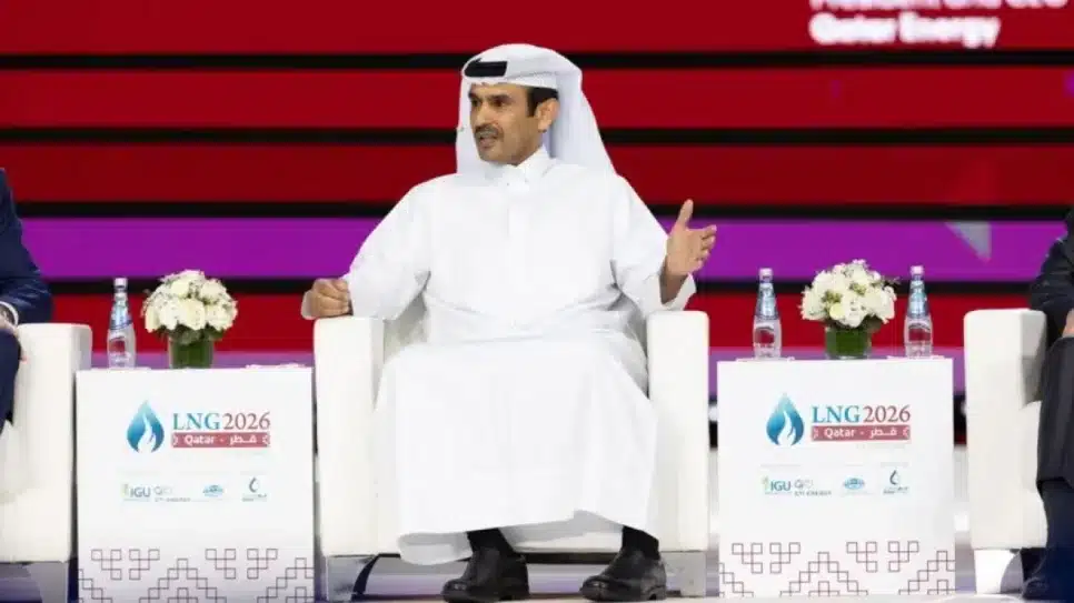 Na imagem, Saad Sherida al-Kaabi, ministro da Energia do Qatar e presidente da QatarEnergy