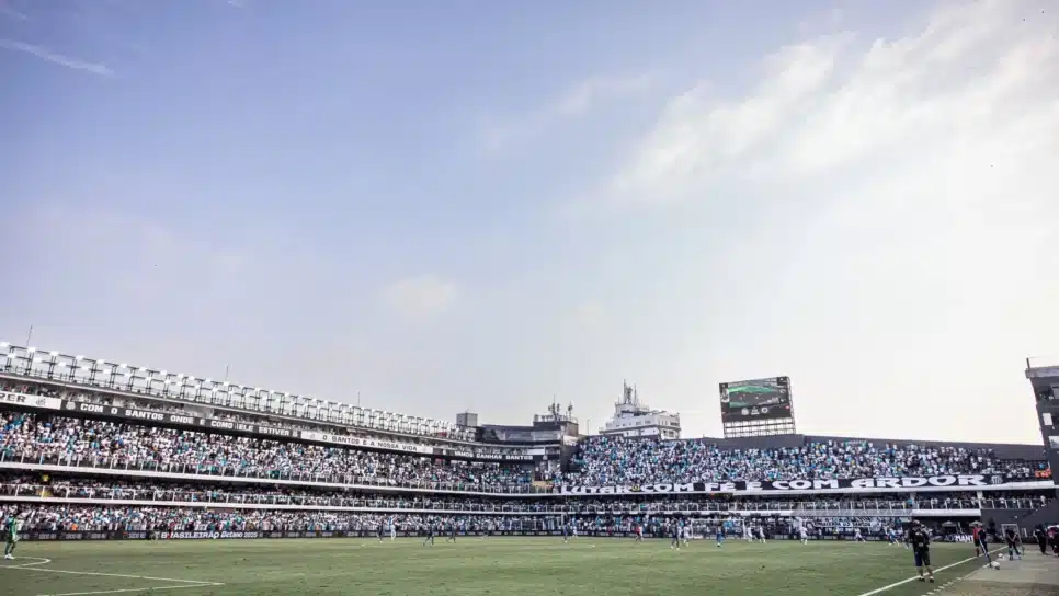 Vila Belmiro, em Santos