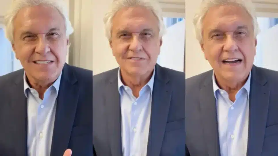 Caiado publicou um vídeo para rebater as declarações de Lula